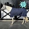 Witney Navy 100g Amigo 900d pony turnout blanket.