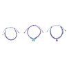  Breyer 4-Ever Friends Purple Gift Set, Horse, Halter, Lead & 3 Bracelets.