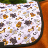 Dreamers & Schemers Pony Saddle Pad, Ghosts & Growls.