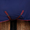 Weatherbeeta Cotton Sheet, Navy/Burgundy, 60" - 69".