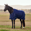 Weatherbeeta Comfitec Prelim Turnout Sheet, 220g, Navy Embossed Plaid, 48" - 69" .