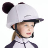 LeMieux Mini Double Pom Hat Silk, Lilac.