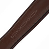 Huntley Fancy Stitched Padded Leather Girth.