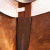 Huntley Fancy Stitched Padded Leather Girth.