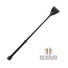 Huntley Equestrian Leather Hunt Black Bat, 16".