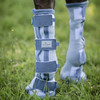  Horseware Fly Boots, Heather Blue/ Blue & Silver.