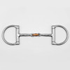 4.25" copper oval link dee ring snaffle.