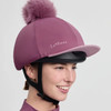 LeMieux Classique Pom Hat Silk, Mallow.
