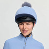 LeMieux Classique Pom Hat Silk, Powdr Blue.