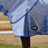 Weatherbeeta Comfitec RipShield, Detach-A-Neck Fly Sheet, White/Cobalt.