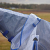 Weatherbeeta Comfitec RipShield, Detach-A-Neck Fly Sheet, White/Cobalt.