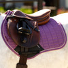 Mallow pony saddle pad by LeMieux for close contact saddles.