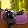 LeMieux Mini Suede Close Contact Square Pad, Mallow.