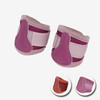 LeMieux Toy Pony Mesh Brushing Boots, Blackberry, Mallow & Russet.