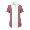 Essex "Luna II" SS Show Shirt, Dark Pink with Unicorns