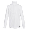 Kerrits Kids Encore Long Sleeve Show Shirt, White / Bit of Luck Trim 