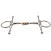 Pandaponyium Full Cheek Copper Oval Link, 4.25" & 4.5"