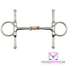 Pandaponyium Full Cheek Copper Oval Link, 4.25" & 4.5"