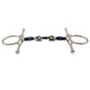 Pandaponyium Full Cheek Sweet Iron Twisted Locking Dogbone Bit.
