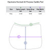 Equinavia Harstad Pony All Purpose Pad, Measurements
