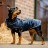 Horseware Signature Padded Dog Coat, Navy, 200g