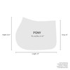 Dapplebay Sport Pony Sadle Pad, Measurements.