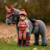 LeMieux Toy Plush Pony Smokey, Grey.