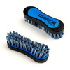Shires EZI-GROOM Grip Face Brush, Bright Blue.