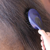 Shires EZI-GROOM Grip Mane & Tail Brush, Navy.