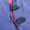 Weatherbeeta ComFiTec Essential Turnout Detach-A-Neck 360G T/O, Navy/ Burgundy 60" - 69"