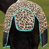 Saxon Defiant 600D Medium Turnout, Leopard Print.