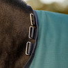 Amigo Ripstop 900D Pony Turnout Blanket, 100g, Dynasty Green/Navy & Silver, 45" - 69".