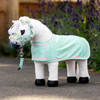 LeMieux Harlow Toy Pony Printed Softmint Blanket.