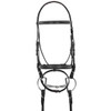 HK Americana Padded Dressage Bridle With Flash - Pony & Cob