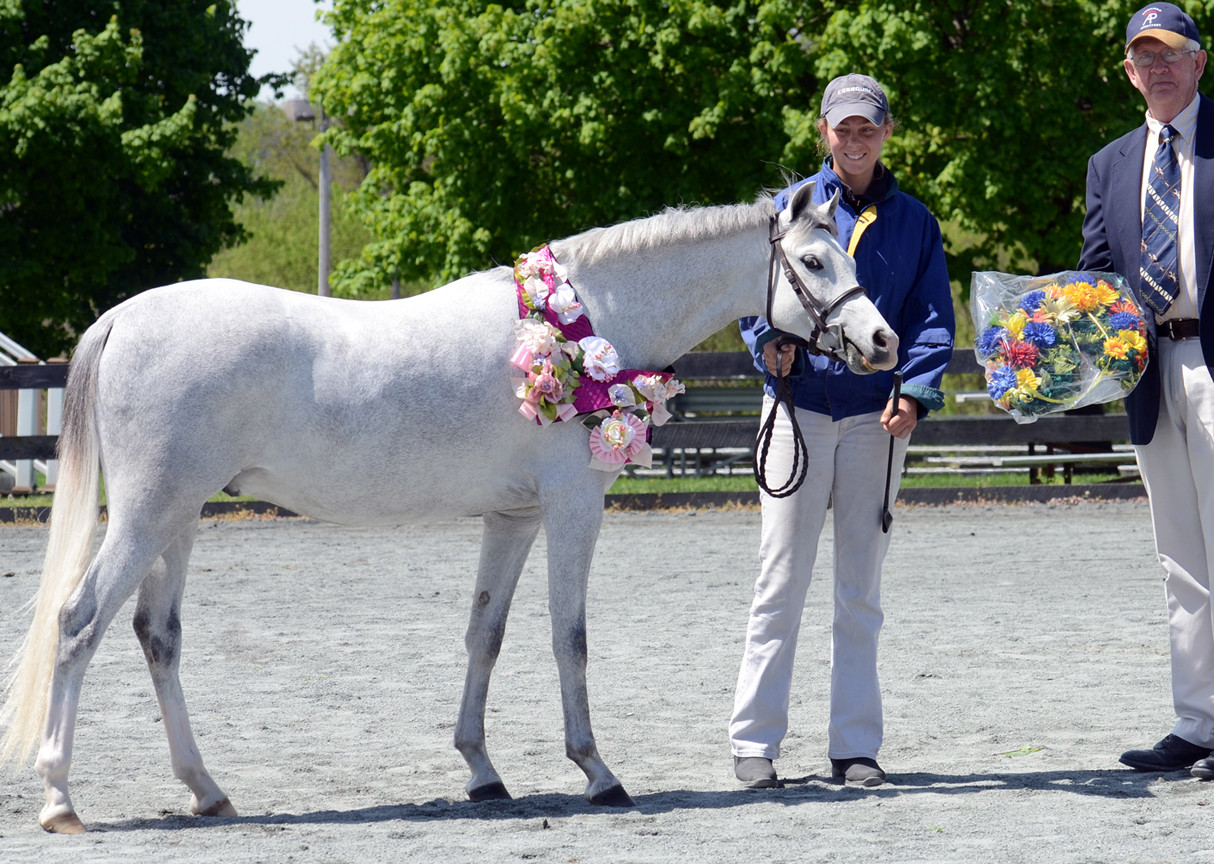 Merlin Wins Garlands and Flowers