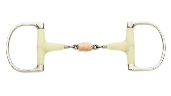 Happy Mouth Double Jointed Racing Dee Copper Roller, 4.5''