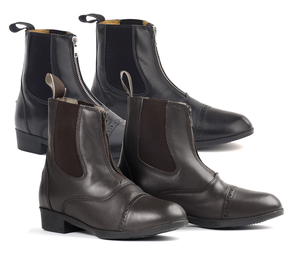 Ovation Sport Rider II Zip Paddock Boots, Childs Sizes 10