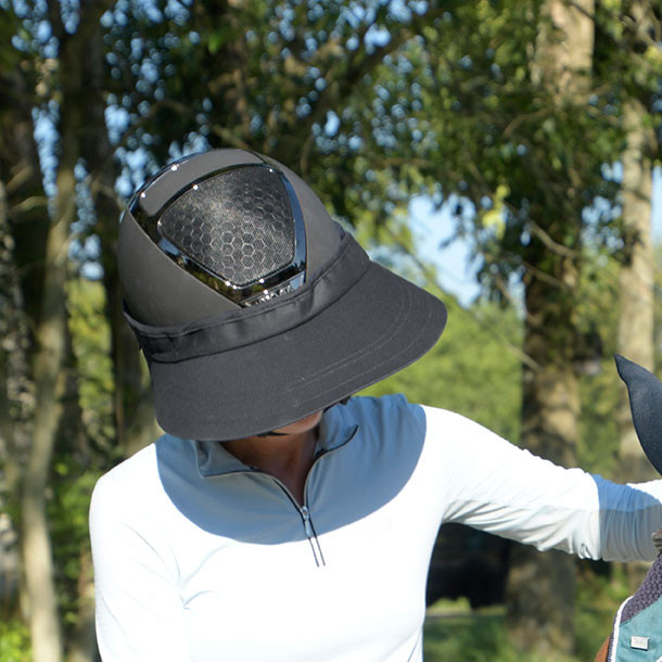 Equivisor Cotton Helmet Visor - 4.5" Sun Brim For Riding & Outdoor Activities