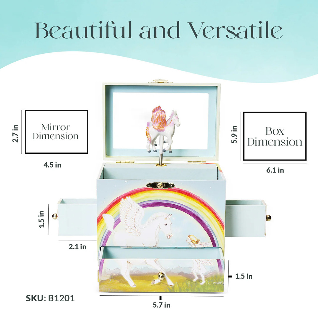 Breyer Enchantmints Pegasus Musical Treasure Box