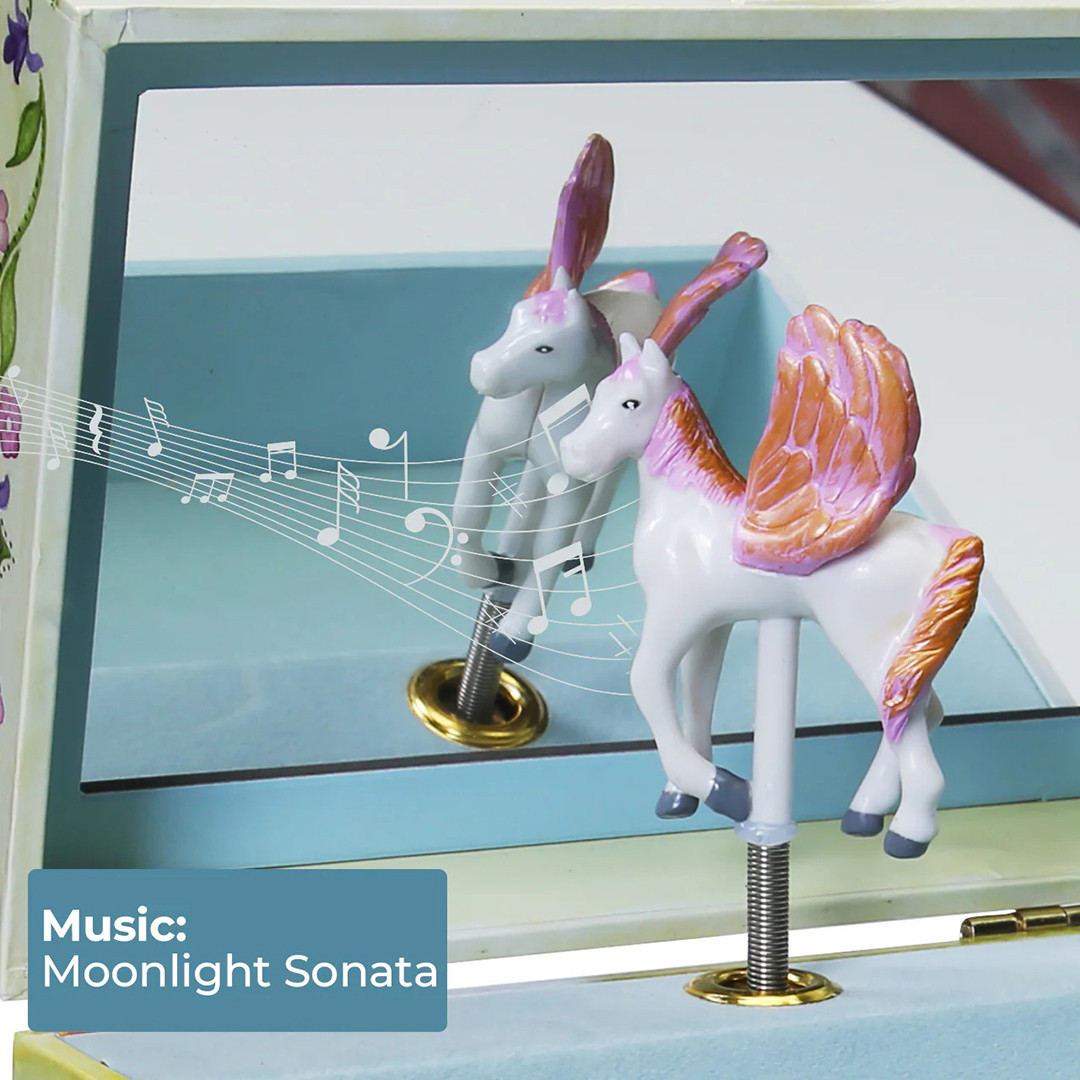 Breyer Enchantmints Pegasus Musical Treasure Box