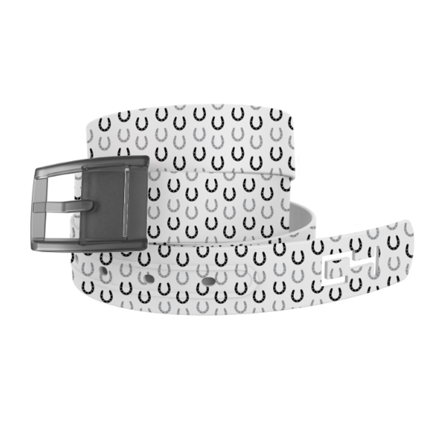 完売品/CLUBHAUS White/Black Reversible Belt JUSTINREESS ENGLAND Men's Genuine Leather Reversible Belt