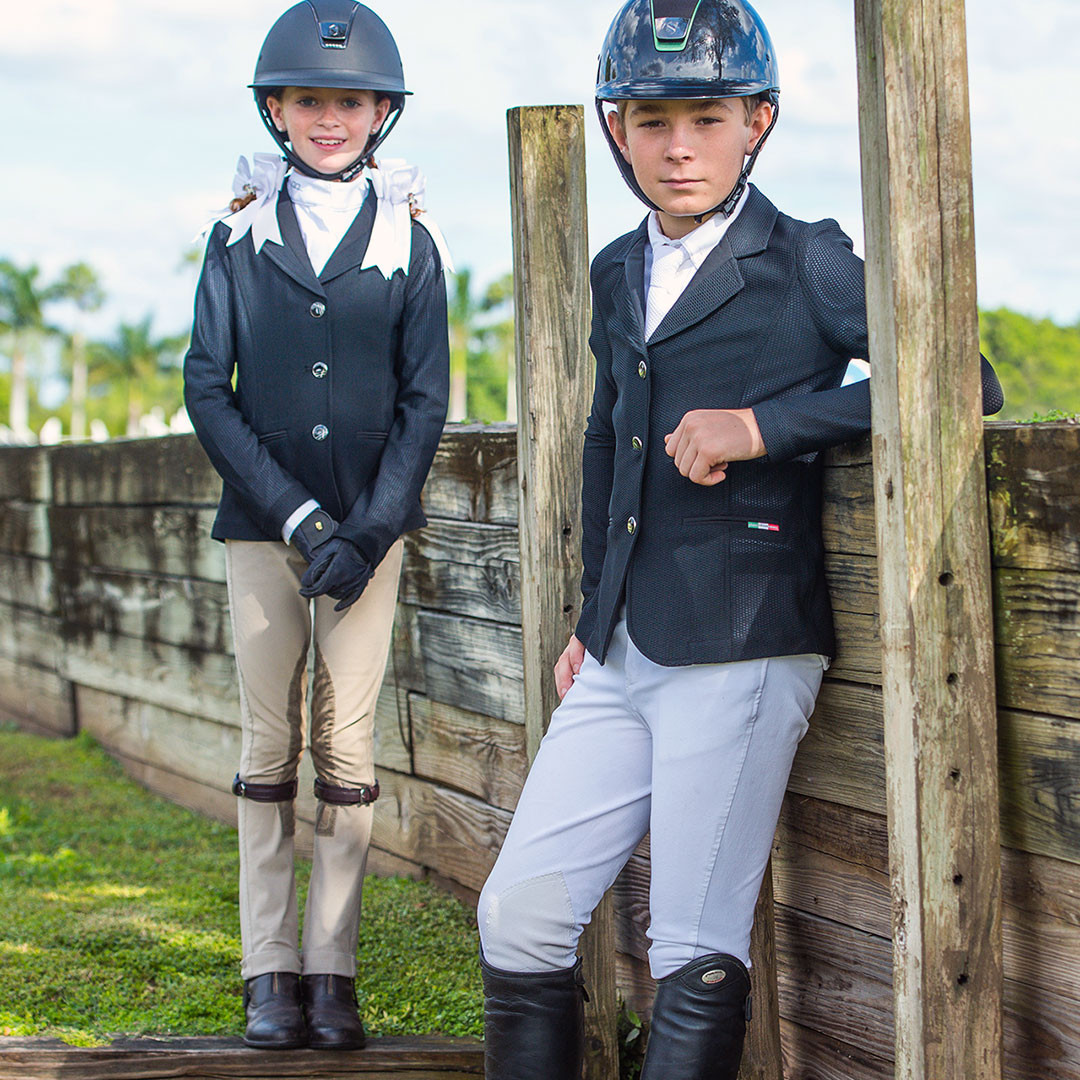 Horseware AA Kids Motion Lite Jacket, Black1