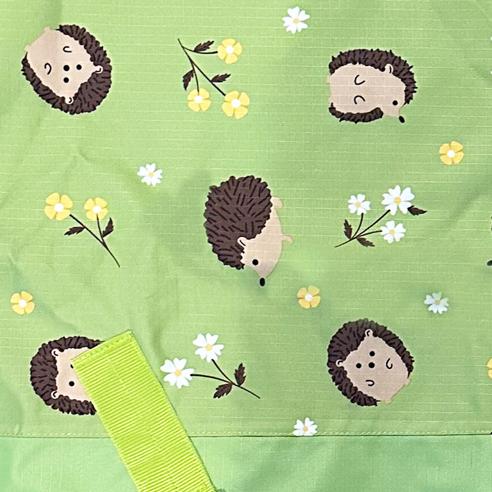 Saxon 600D Standard Neck Pony Turnout Sheet, Hedgehogs & Flowers