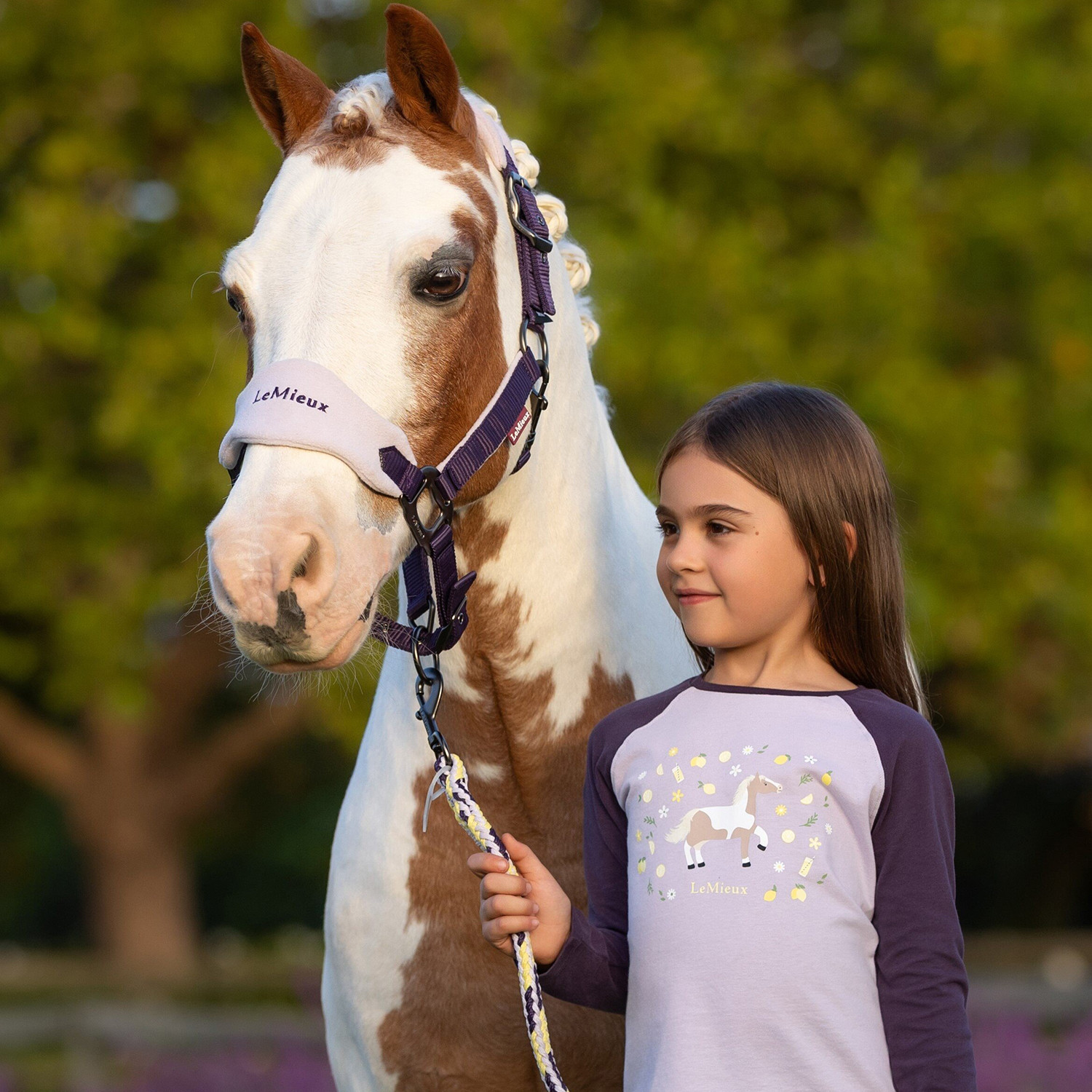 LeMieux Mini Vogue Headcollar & Leadrope, For Ponies 11.2 - 13h