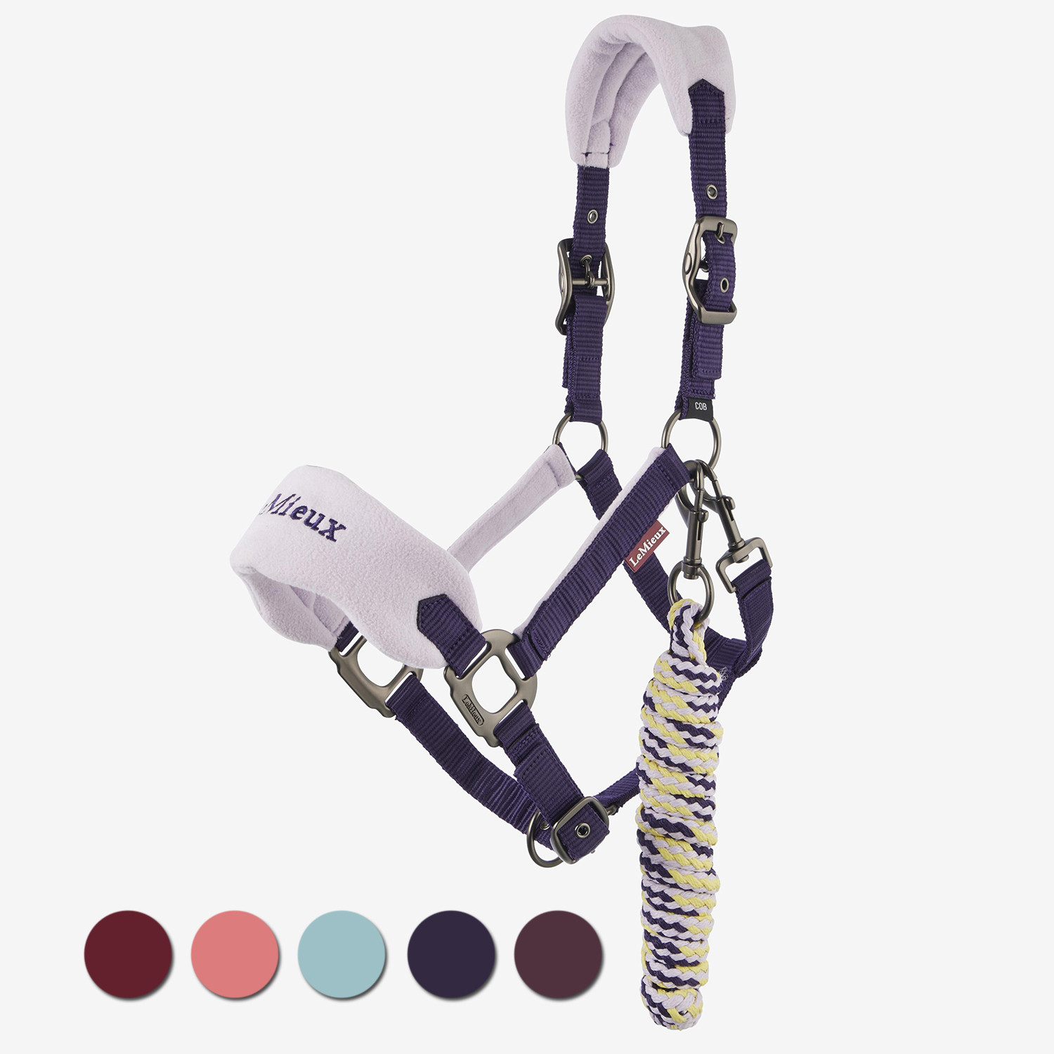 LeMieux Mini Vogue Headcollar & Leadrope, For Ponies 11.2 - 13h