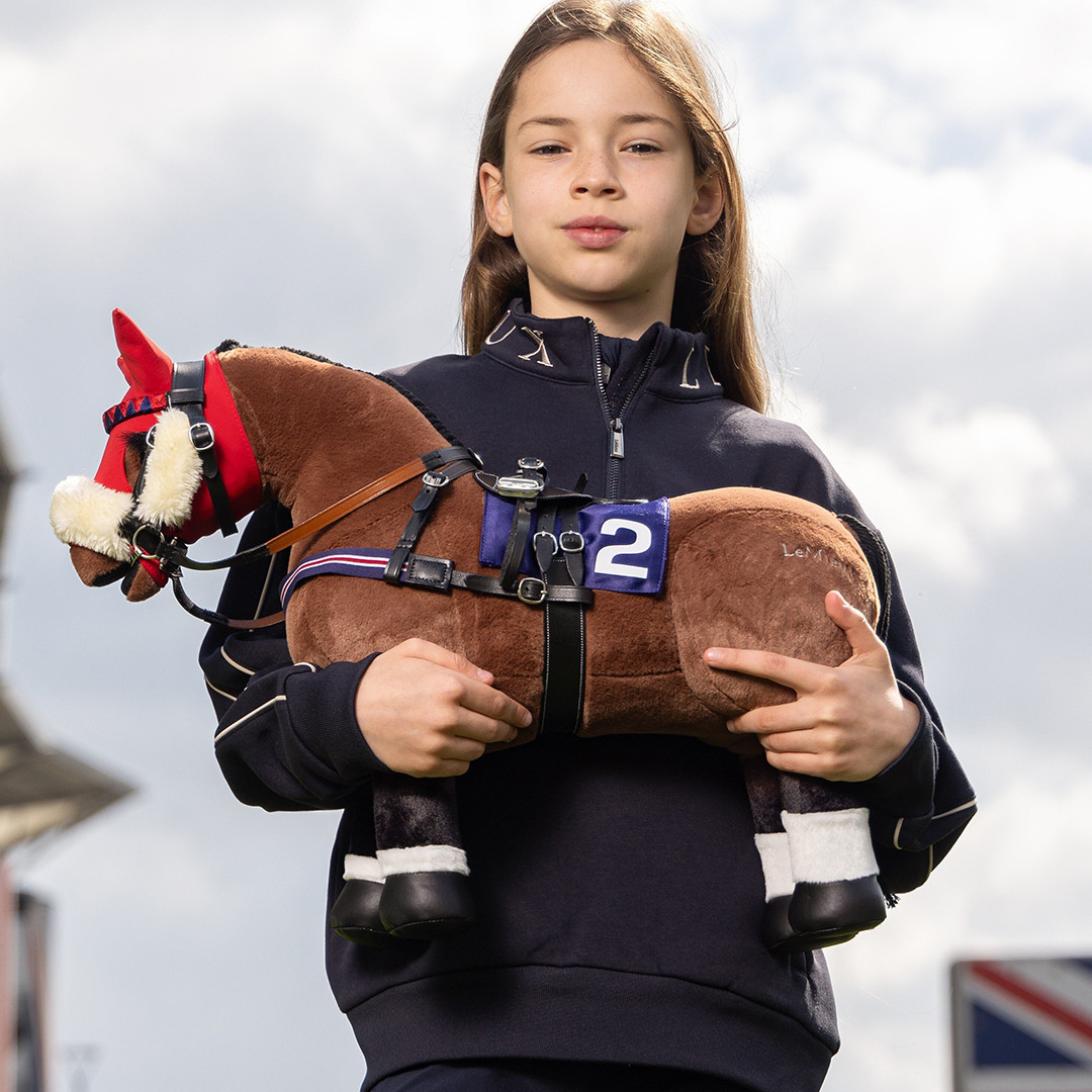 LeMieux Toy Pony Chancer, Bay with White Socks