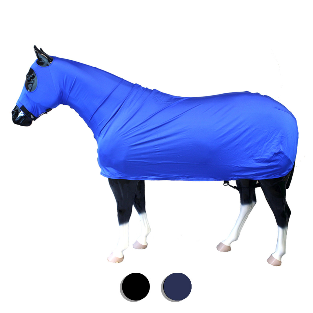 Cagoule En Lycra Pour Petit Cheval – Sleazy Sleepwear – Bleu Marine