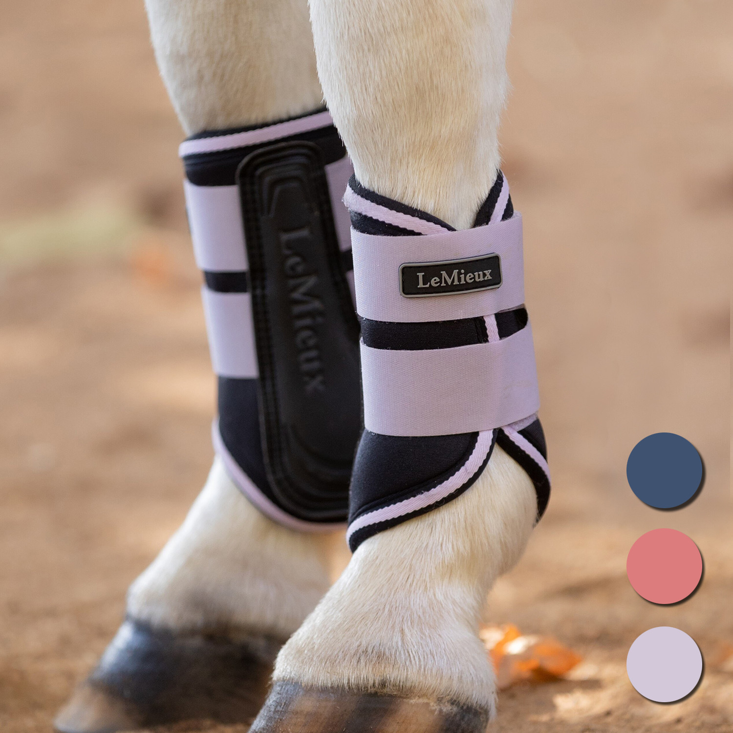 LeMieux Mini Grafter Brushing Boots, For Ponies 11.2 - 13h, 2 Colors
