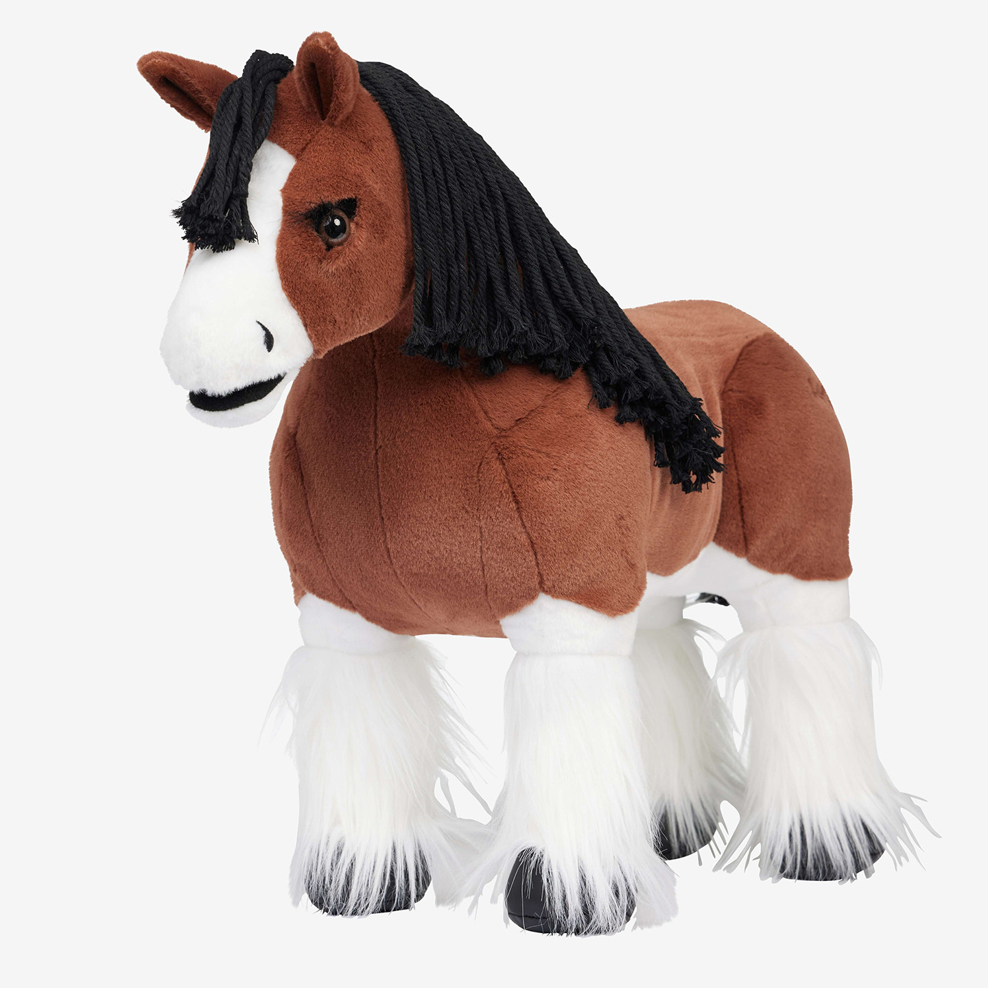LeMieux Toy Pony Titan, Bay Clydesdale