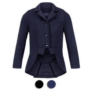 Ovation Kids Dressage Show Coat, Black & Navy, Sizes 4-16